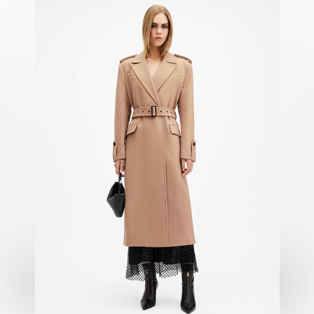 All Saints Augusta Cashmere Coat